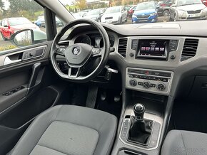 VW Golf Sportsvan 1,6 Tdi 81Kw CML 1.majitel Tažné Serviska - 12