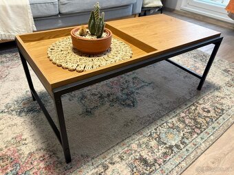 Stylový set nábytku – komoda, police, konferenční stolek - 12