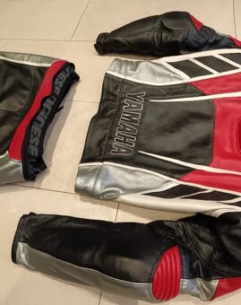 Yamaha-Pánská Dámská kožená moto kombinéza, dvoudílná - 12