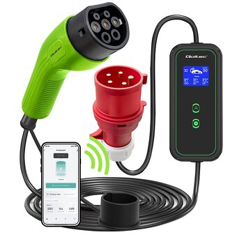 Mobilní nabíječka pro elektromobily Qoltec - 12