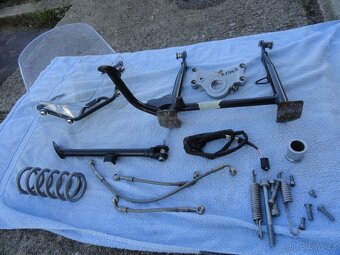 BMW R1200R, kola , stojánky, plexi, horní brýle,..... - 12