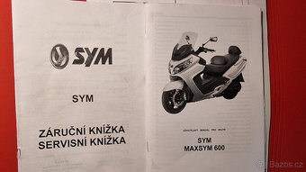 Skůtr Max sym 600i - 12