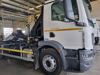 MAN TGM 18.290 RUKA HIAB A NOSIČ KONTEJNERU 10T - 12