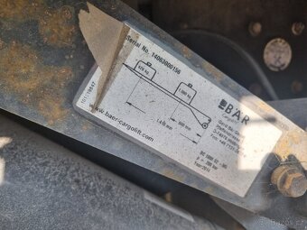 Plachtová nadstavba JUNGE MNSTSP-061LB + čelo BAR - 12
