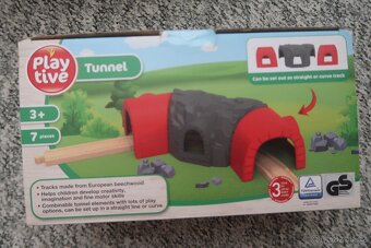 Stavebnice Playtive vláčky  a doplňky - 12