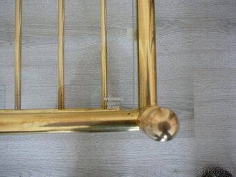 Mosazná manželská postel - 12