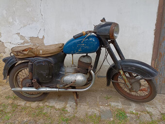 motocykl jawa čz kývačka 175 ccm typ 356 bez či s TP SPZ stk - 12