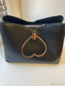 nová crossbody kabelka ČERNÁ/ŠEDÁ/ KRÉMOVÁ - 12