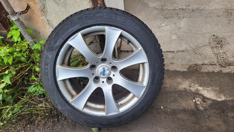 ALU kola R17 5x120 BMW 5 E60 E61 zimní sada ET20 - 12