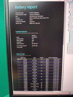 Lenovo Thinkpad p16 g2 i7-14700hx 32G/1T√RTX2000√4k800nitDPH - 12