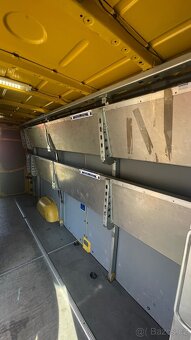 Regály do dodávky (hliníkové sklopné) mercedes sprinter - 12