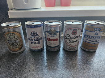 Staré plechovky od PIV, COLA,PEPSI - 12