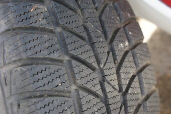 R16 Alu kola original Peugeot Ariane také Citroen zimni pneu - 12