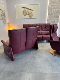 Kožená sedací souprava 3+2+1 Himolla - 12