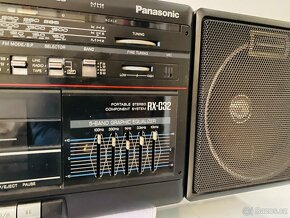 Radiomagnetofon Panasonic RX-C32, 80.léta - 12