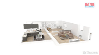 Pronájem bytu 2+1, 83 m², OV Plzeň, ul. nám. Milady Horákové - 12