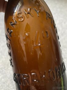 pivní lahev stará láhev pivní pivo stará láhev strakonice - 12