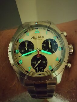 Nové Švýcarské hodinky Alpina - Startimer Pilot Chronograph - 12