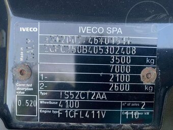Iveco Daily 50C15 novy 3S sklapeč N1 B - 12