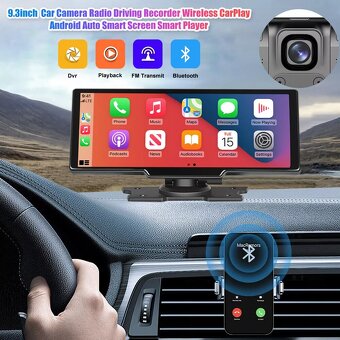 Autorádio s CarPlay / Android Auto / Bluetooth / FM – 2K - 12