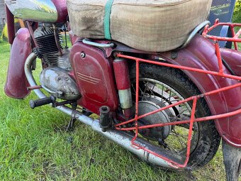 Jawa 250 - 353, 1956, doklady, okresní SPZ - 12