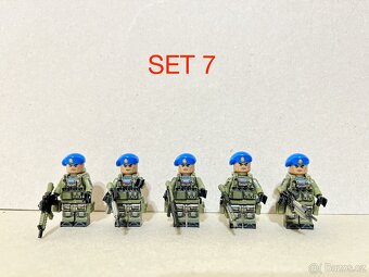 Rôzne sety vojakov (8ks) - typ lego, nové, nehrané - 12