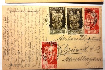 Staré pohlednice cizina 6 ks, 1932 - 1934. - 12