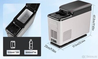 KOMPRESOROVÁ LEDNIČKA 15L - 12