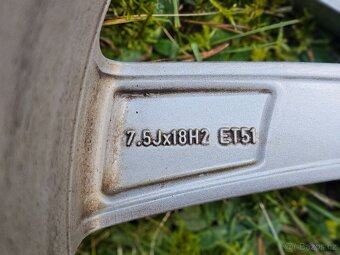 Sada originálních alu disků Škoda Turbine - 7,5Jx18" - 5x11 - 12