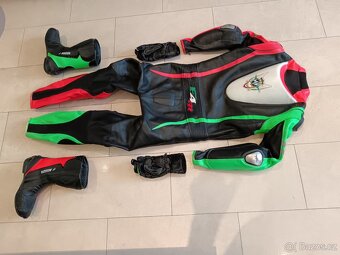 Mv Agusta F4 RR-Pánská(Dámská) kožená moto kombinéza - 12