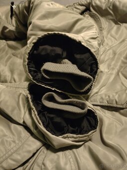 BUNDA N3B ALJAŠKA ALPHA INDUSTRIES SILVER XL - 12