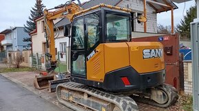 Pásové rypadlo SANY SY80U - 12