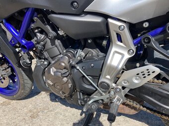 Yamaha MT 07,Servisní knížka - 12