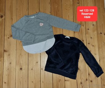 Vel 122-128 - dívčí - šaty,sukně,trička,leginy.... - 12
