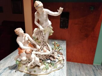 Starožitna socha Misen 19 století v perfektním stavu - 12
