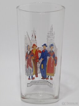 6x Sklenice od francouzské retro hořčice - 12