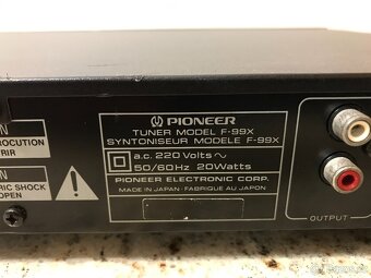 Pioneer F-99 X - 12