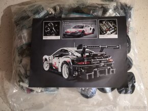 Stavebnice Porsche 911 kompatibilní s LEGO - 12