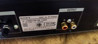 Hifi Tuner SONY - ST S590 ES (1994),velmi pěkný ,čti popis. - 12