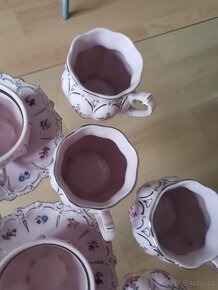 13ks Růžový porcelán H&C - 12