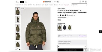 Nová peřová bunda Fjallraven Expedition Down Jacket M - 12