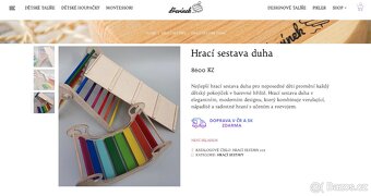 Hrací sestava duha unisex - 12