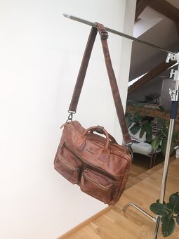 kožená kabela, taška brašna, Micmacbags Colorado Westerntas - 12
