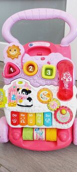 Vtech Chodítko - Uč se a poznávej (česky) růžové - 12