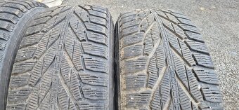 Plechové kola Toyota FJ Cruiser zimní 265/70r17 Nokian TPMS - 12