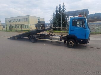 Mercedes 809 D LP, odtahovka, motor 3.8 D OM 314 - 12