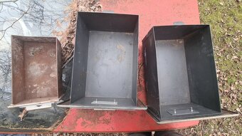 Starý keramický sporák K-3 U - k repasování + uhláky - 12
