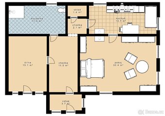 Prodej Chalupa, 89㎡ - 12