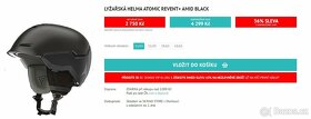 lyžařská helma přilba Atomic Revent+ Amid  black S 51-55 - 12