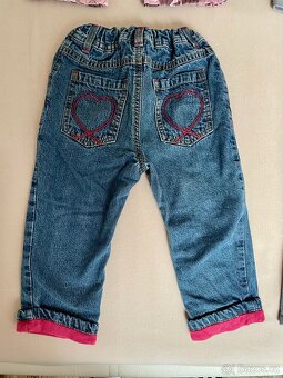 Dívčí kalhoty - set 6 kusů - 12